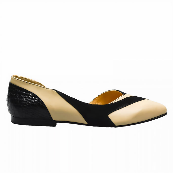Balerini dama din piele naturala 9090