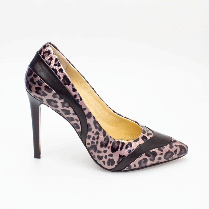 Set Plic si Pantofi Eleganti Dama Din Piele Naturala 4021