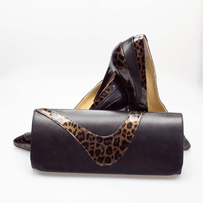 Set Plic si Pantofi Eleganti Dama Din Piele Naturala 4021