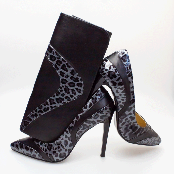 Set Plic si Pantofi Eleganti Dama Din Piele Naturala 4021