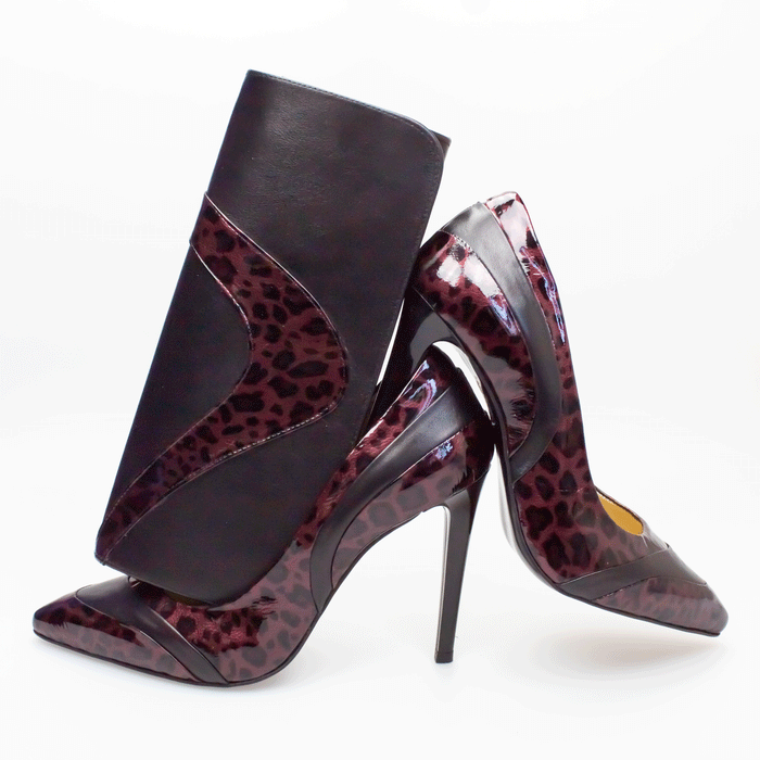 Set Plic si Pantofi Eleganti Dama Din Piele Naturala 4021