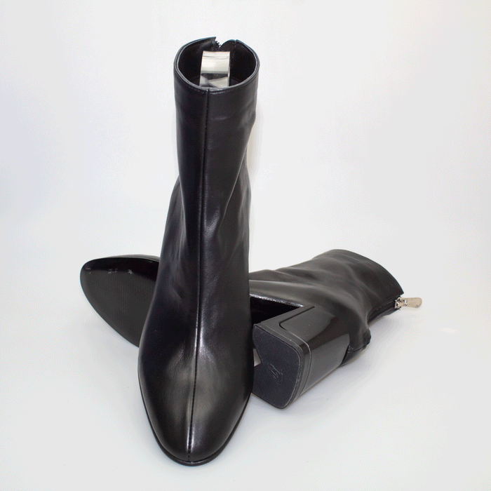 Botine Din Piele Naturala 7107