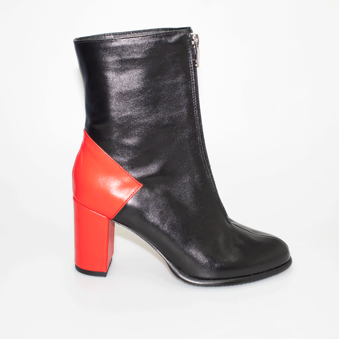 Botine Din Piele Naturala 7106