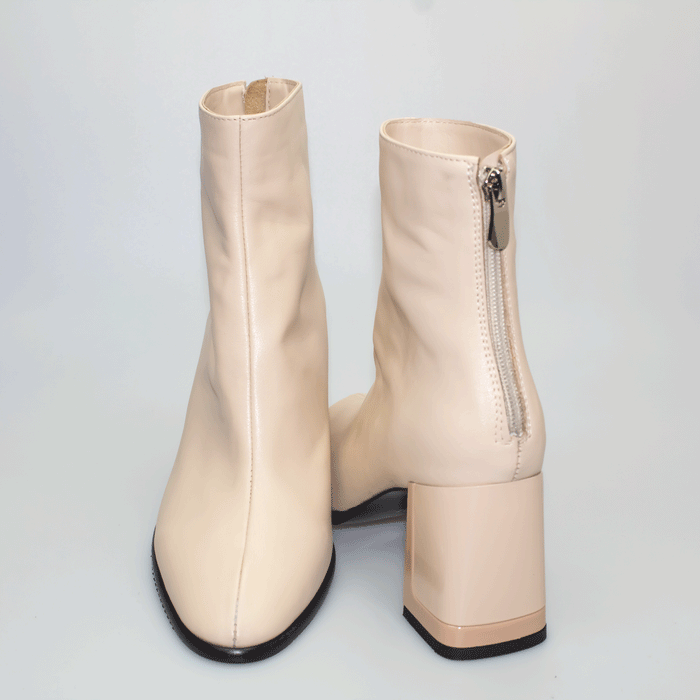 Botine Din Piele Naturala 7108