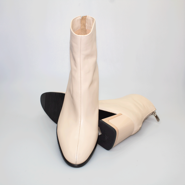 Botine Din Piele Naturala 7108