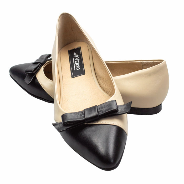 Balerini dama din piele naturala 9086 - VEROSOLSHOES.RO