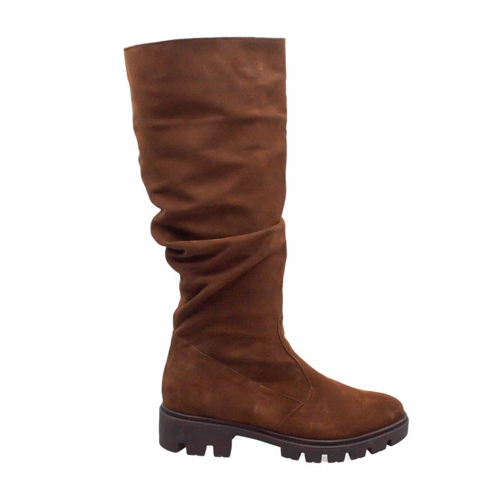 Cizme din piele naturala cu talpa joasa 8049 - VEROSOLSHOES.RO