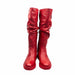 Cizme din piele naturala cu talpa joasa 8049 - VEROSOLSHOES.RO