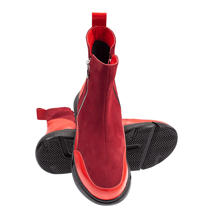 Ghete Dama Din Piele Naturala 6081 - VEROSOLSHOES.RO