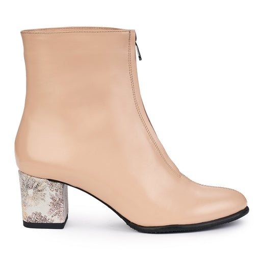 Botine Din Piele Naturala 7034 - VERSO.RO