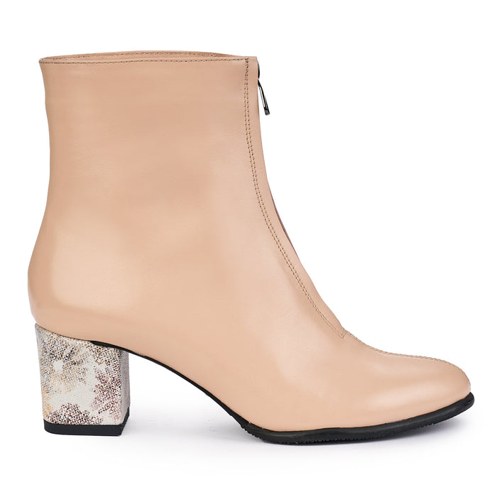 Botine Din Piele Naturala 7034 - VERSO.RO
