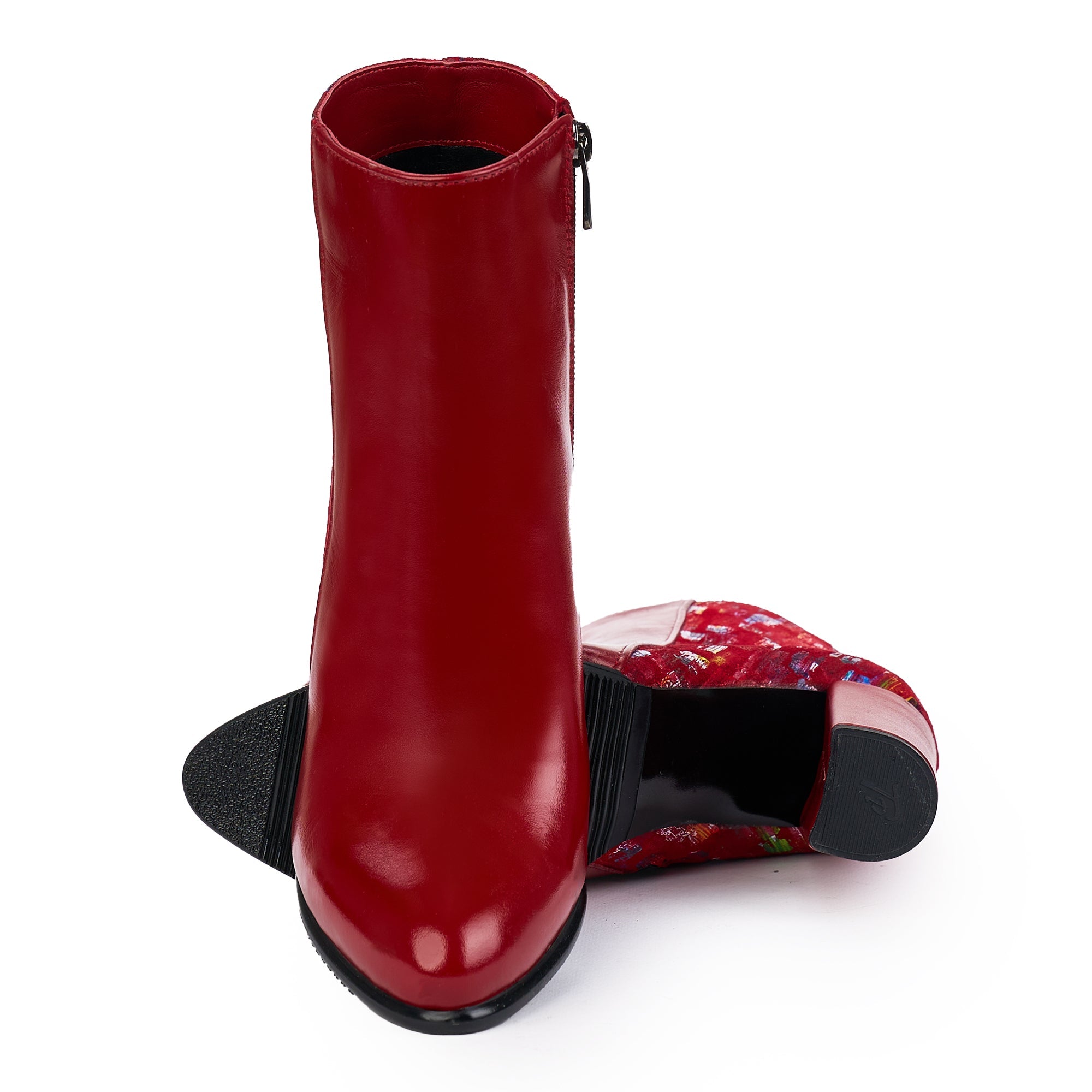 Botine Din Piele Naturala 7039 - VERSO.RO