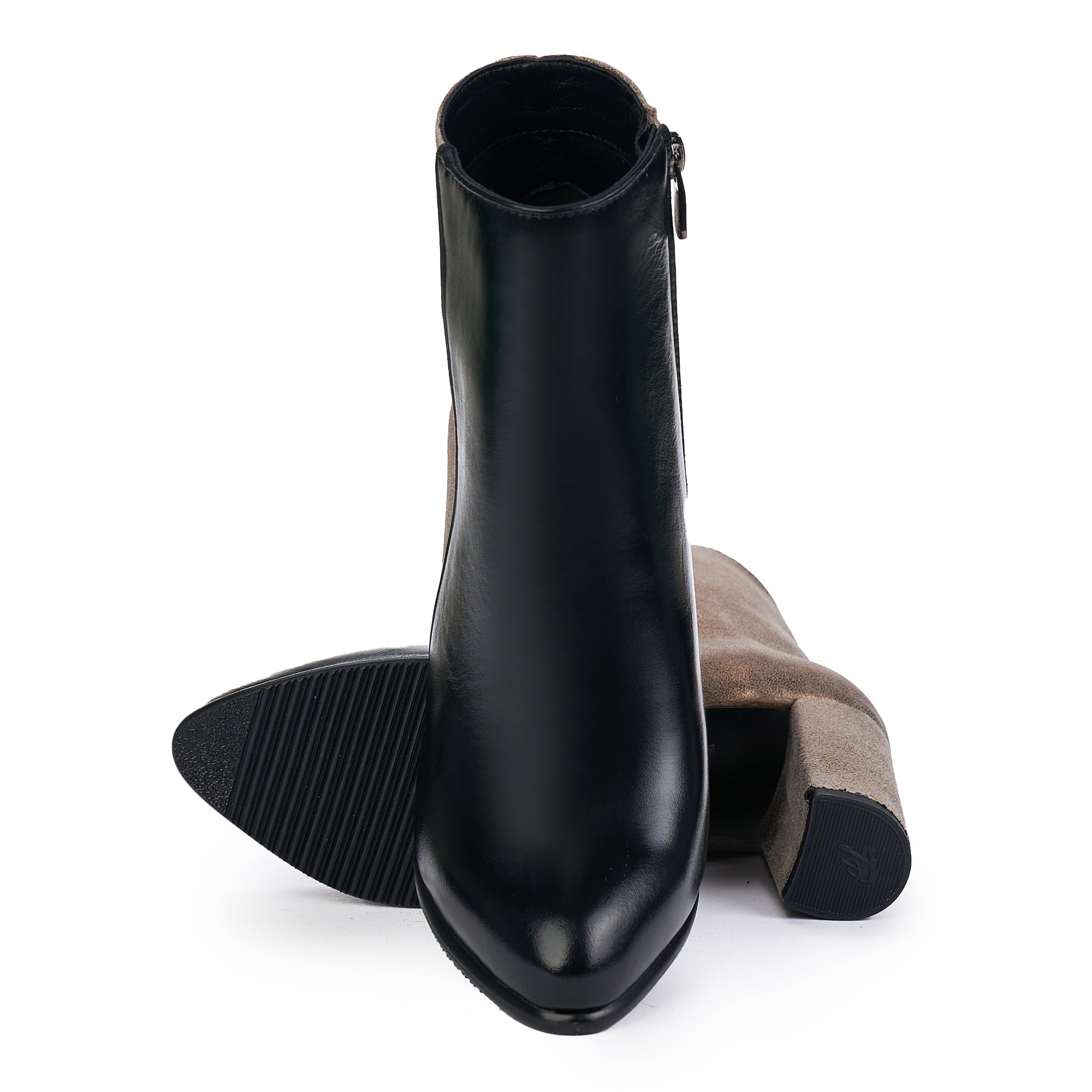 Botine Din Piele Naturala 7042 - VERSO.RO