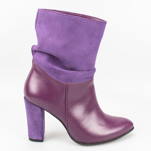 Botine Din Piele Naturala 7071 - VERSO.RO