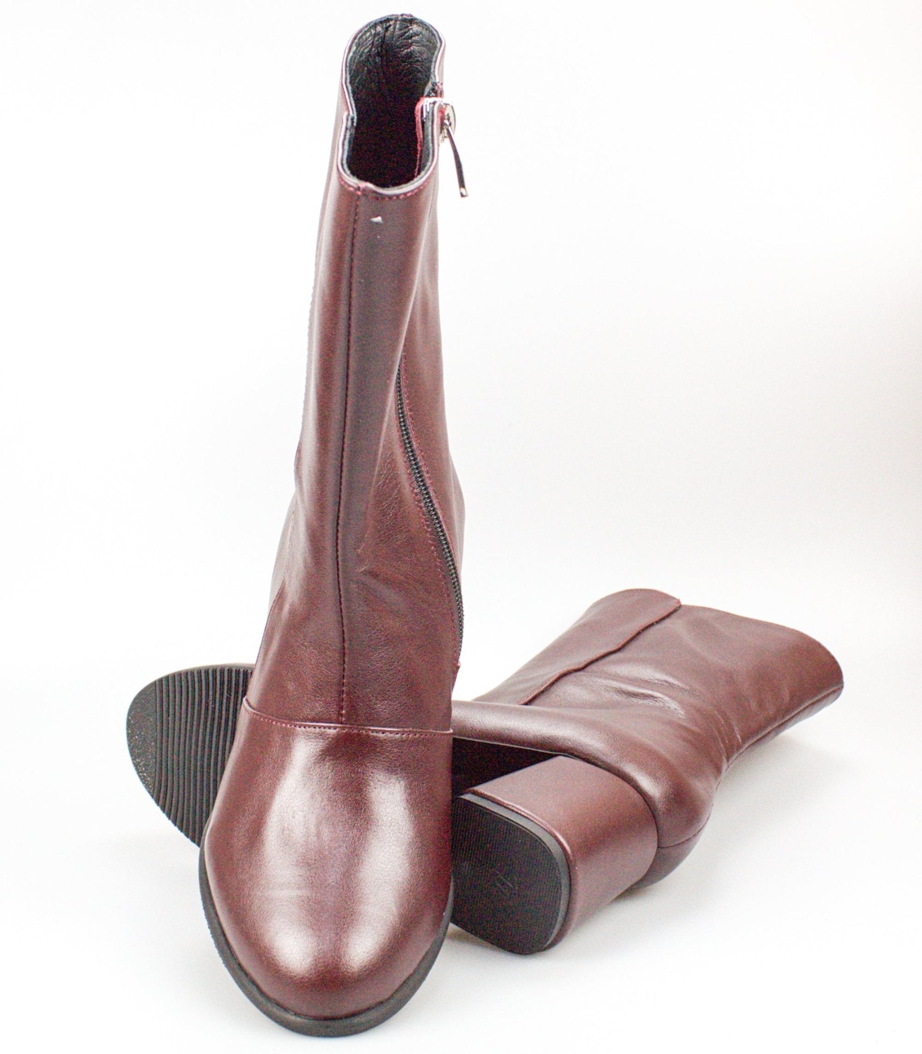 Botine Din Piele Naturala 7074 - VEROSOLSHOES.RO