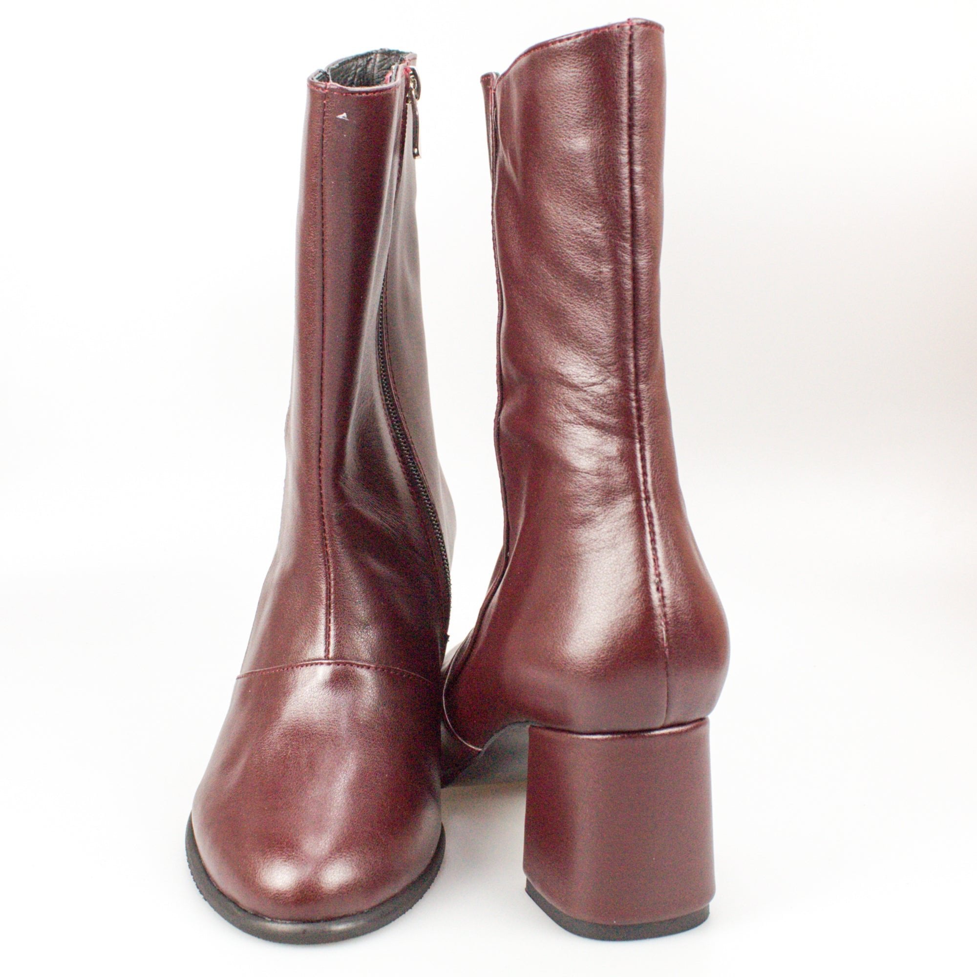 Botine Din Piele Naturala 7074 - VEROSOLSHOES.RO