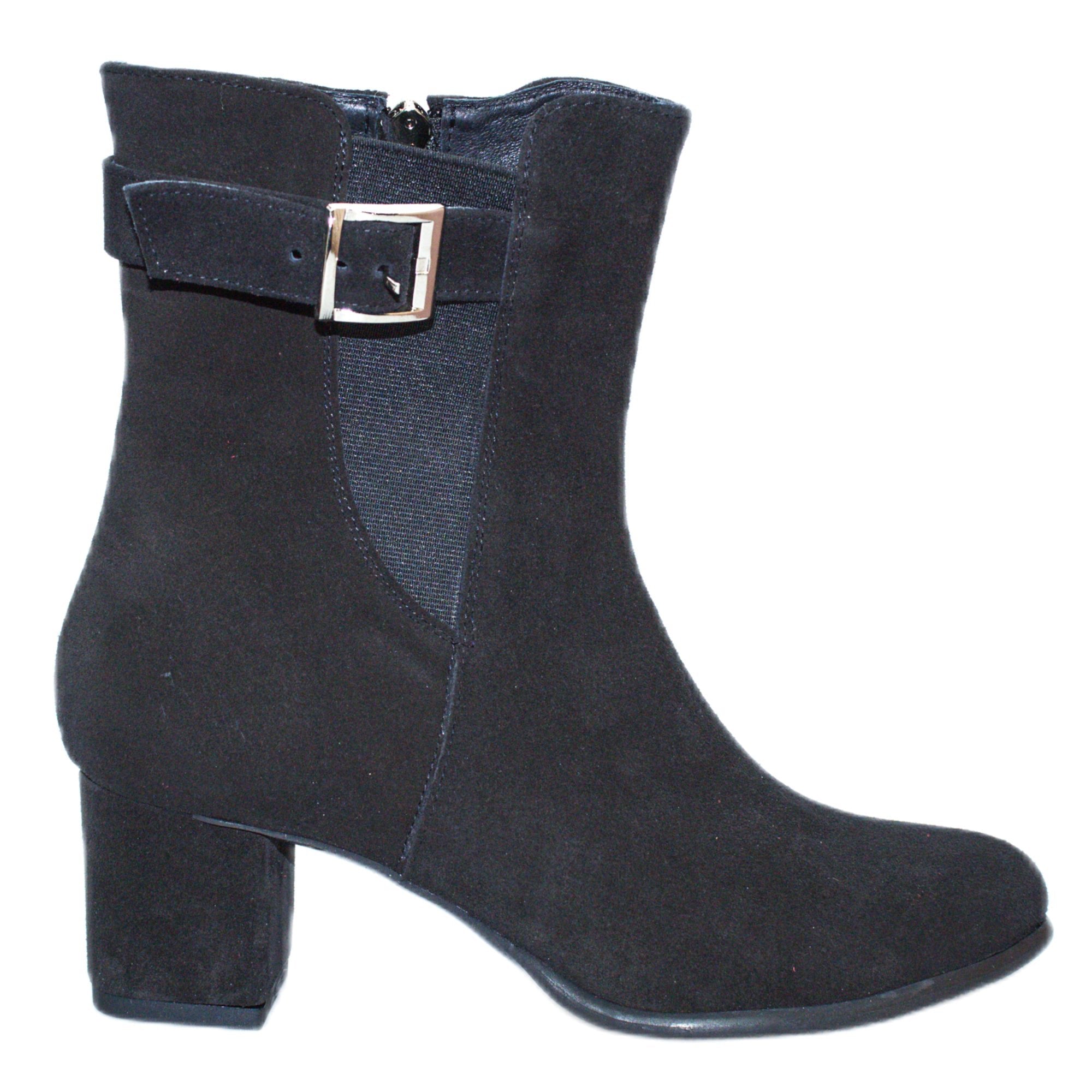 Botine Din Piele Naturala 7083 - VEROSOLSHOES.RO