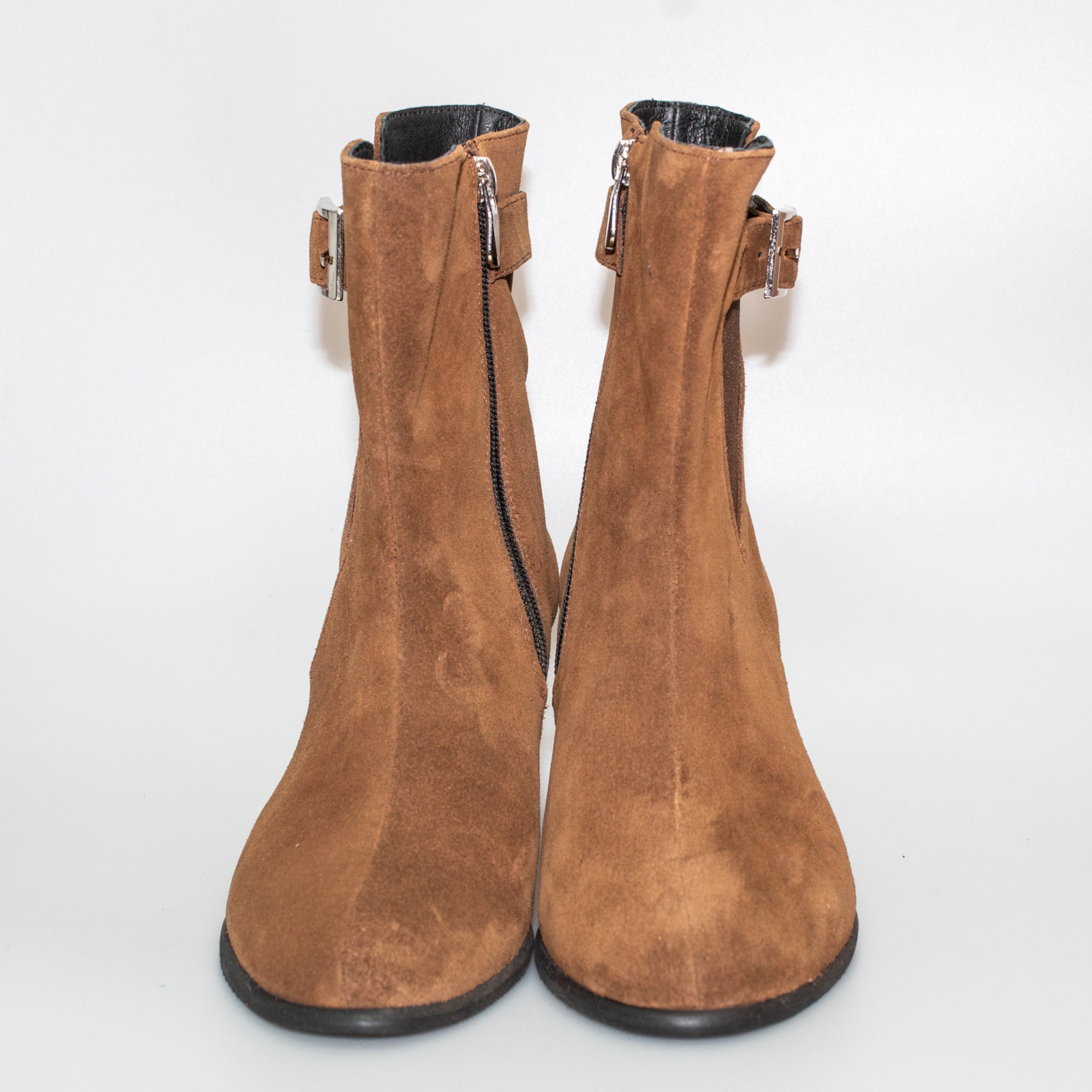 Botine Din Piele Naturala 7085 - VEROSOLSHOES.RO