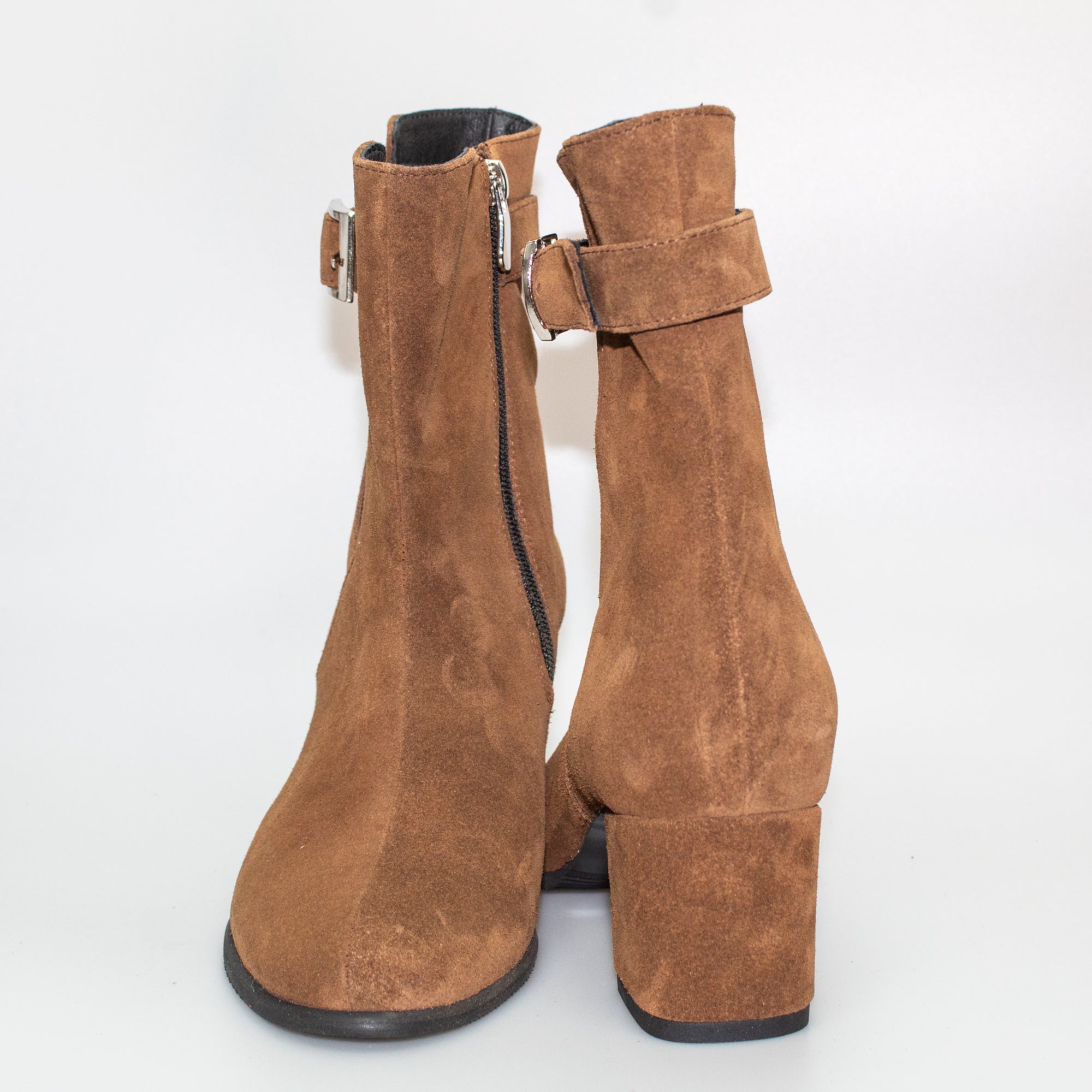 Botine Din Piele Naturala 7085 - VEROSOLSHOES.RO