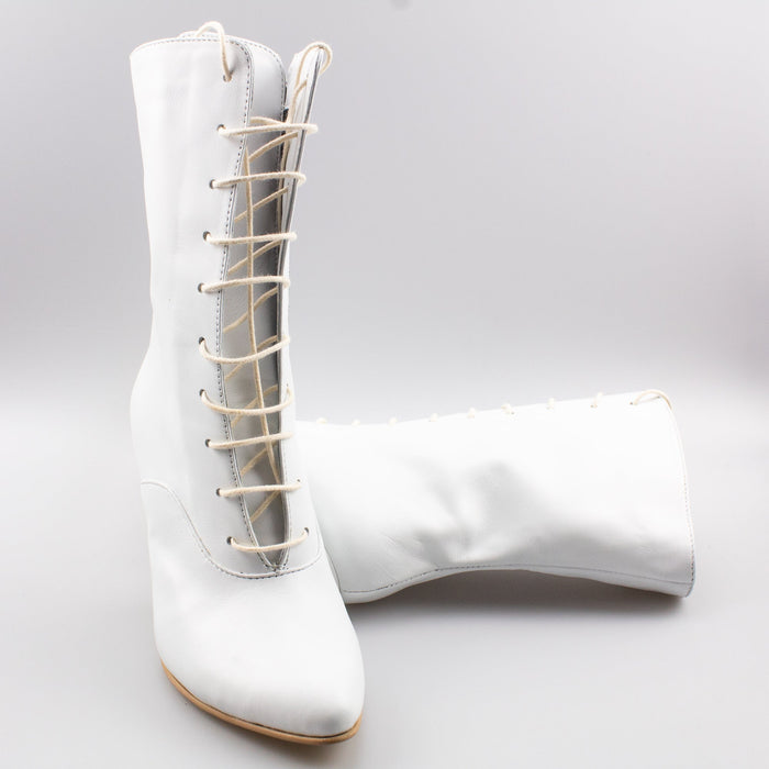Botine Din Piele Naturala Bej 7061 - VERSO.RO